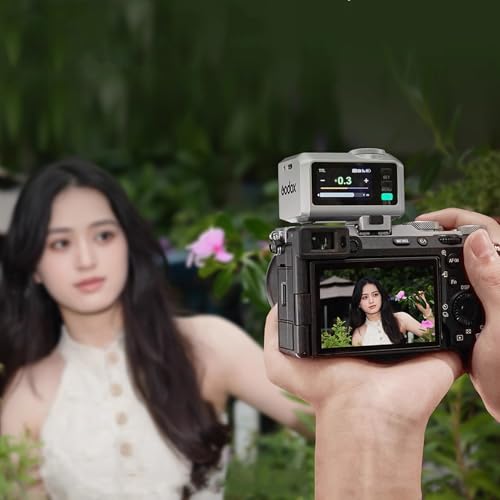 Mini On-Camera Flash, 560 Full Power Speedlight, 1.5s Recycle Time, 1/8000 HSS, with Hot Shoe Riser, Diffuser, Touchscreen, Rechargeable, for DSLR/Film Camera - Image 7