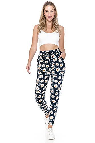 Image of Leggings Depot Premium Jogger Women's Popular Print High Waist Track Pants(S-XL)