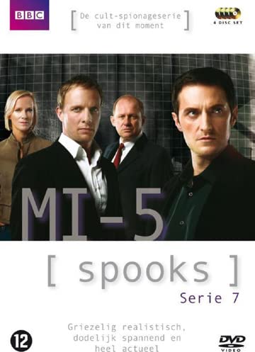 Spooks Season 7 caja 4-DVD de MI-5 importada de Holanda sin audio español para regalar