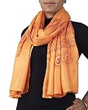 Ram Nami Yoga Scarf Meditation Shawl Large Wrap Hindu Prayer Stole OM print