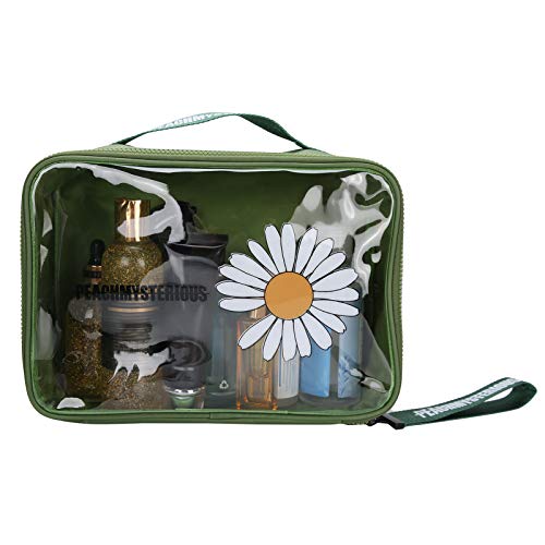 Necessaire de PVC, bolsa de maquiagem transparente visível, bolsa de cosméticos de viagem, viagem pa