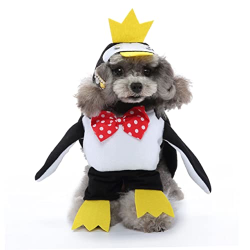 Disfraz capa de pingüino para perro talla M miniatura 5