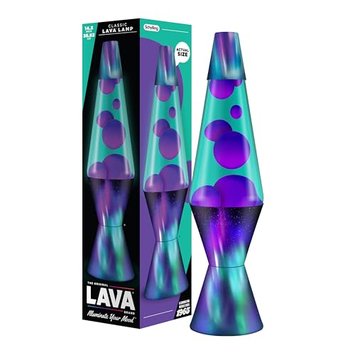 LAVA® - Lampada Aurora Boreale Lava 2047, cera viola,...