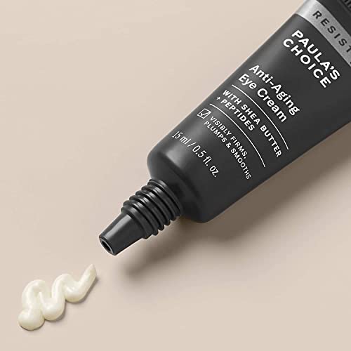 Paula's Choice Resist Anti-Aging Eye Cream With Shea Butter & Vitamin C For Puffy Eyes, Wrinkles, Fine Lines & Crow's Feet, 0.5 Ounce #TOP2