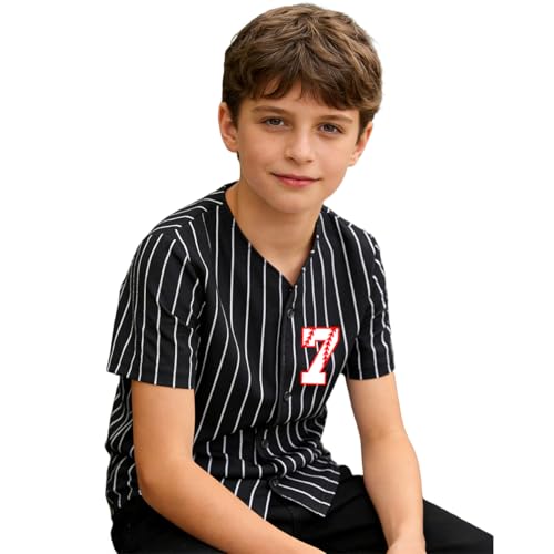 Image of Yuji Itadori Kids Baseball Birthday Shirt 7th 8th 9th 10th Year Old Toddler Boys Girls Shirts Birthday Clothes