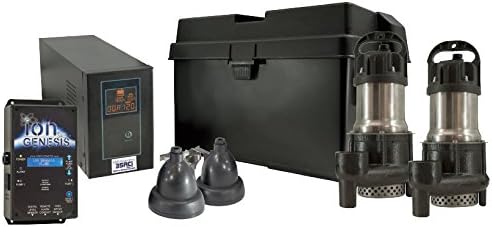 StormPro 35ACi Deluxe Battery Backup Sump Pump System (Battery Not Included)