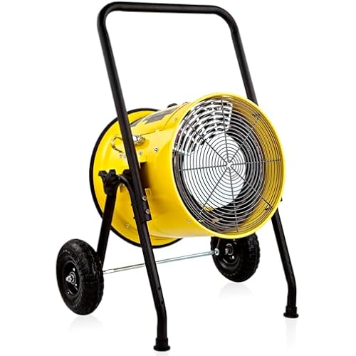 DR. INFRARED HEATER DR-PS11524 Salamander Construction 15000-Watt, Single Phase, 240-Volt Portable Fan Forced Electric Heater