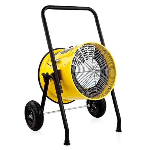 Dr Heater Dr. Infrared, DR-PS11524 Salamander Construction 15000-Watt, Single Phase, 240-Volt Portable Fan Forced Electric Heater