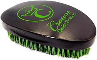 NEW CQP - Limited Edition Black with Green Bristle MEDIUM BRISTLE Contour Wave