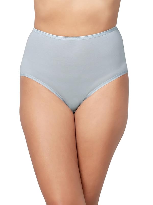 Clovia Bragas hipster de cintura alta para mujer, de algodón, 3 unidades, varios