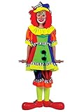 Morriscostumes Ff60627 Spanky Stripes Clown Sml Child