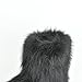 qenqenr Fashion Fur Boots,Flat Heel Comfy Plush Warm Snow Booties,2025 Winter Outdoors Furry Boots,Mid-Calf Faux fur Boot for Women.