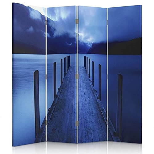 Legendarte Parawan do wnętrz Blue Lagoon 145 x 170 (4 szt.)