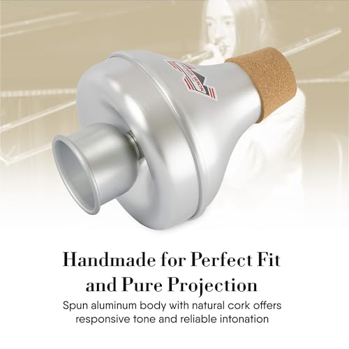 image for Denis Wick Extending Tube Mute for Trombone, 5507 - Hand-Spun Aluminum