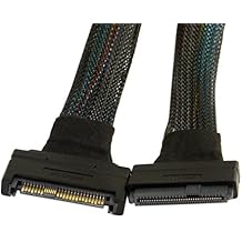 Cablecc U.2 U2 SFF-8639 NVME PCIe SSD Cable Male to Female Extension 50cm 68pin