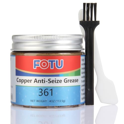 FOTU 361 Copper Anti‑Seize Grease,High Temp for Bolts,Nuts &amp; Thread Parts