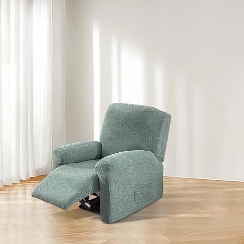 Housse de fauteuil extensible polyester protection complète chaise longue Hemobllo relax - 5
