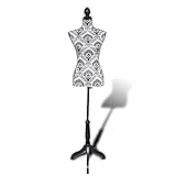 Schneiderbüste besteht aus Rumpf, Stativ, Distel Spitze sowie der Stange.