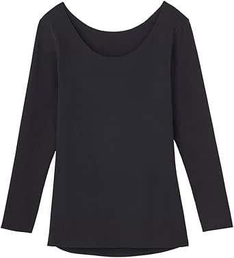 GUNZE(グンゼ) 長袖インナー綿混 裏起毛 吸湿発熱 あったかインナー HOTMAGIC ホットマジック MH7846Pレディース