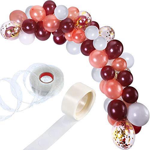 Tatuo 112 Pieces Balloon Garland Kit Balloon Arch Garland for Wedding Birthday Party Decorations (Wh - //coolthings.us