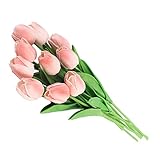 Decoración artificial del partido de boda de boda de flor de flor de tulipán artificial..flores artificiales, flores artificiales de tulipanes, flores de simulación de tulipán, flor de tulipanes, decoración de flores artificiales