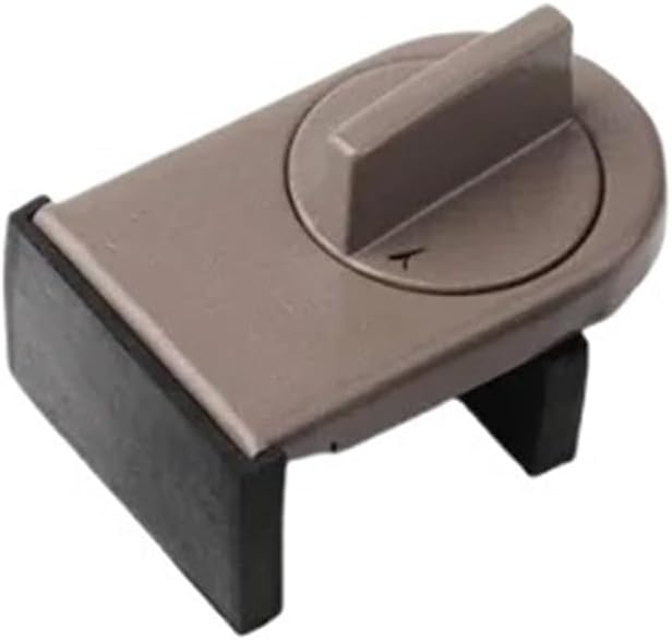 Window Limiter 4Pcs Sliding Window Locks Sash Stopper Door Anti-Theft Lock Adjustable Buckle Windows Limiter(1PC Brown)