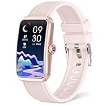 Fitness Tracker with 24/7 Heart Rate, Blood Pressure Blood Oxygen Sleep Monitor,103 Sports Modes Smart Watch IP68 Waterproof Activity Trackers, Step Counter Calories Pedometer for Women Men (Pink)