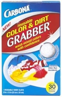 Reusable Wash Color & Dirt Grabber - Prevents Laundry Colour Runs