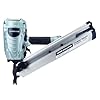 Metabo HPT Framing Nailer, Pro-Preferred Framing Tool For Flooring, Truss Build-Up, Roof Decking, and Housing Construction, Quick Switch Nailing, 3-1/2" 30° Paper Collated Nails, NR90ADS1