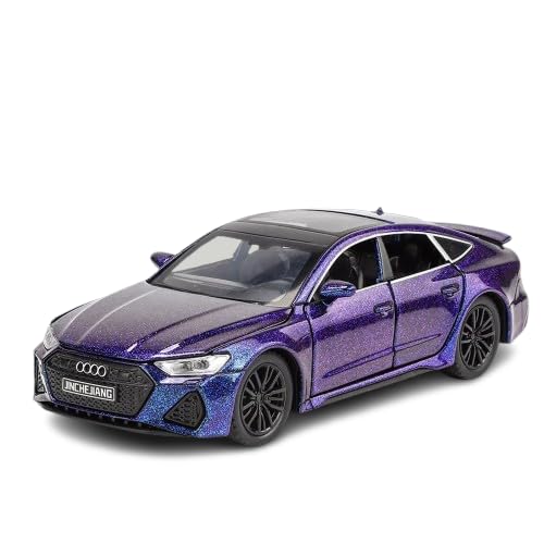 Image of Invite 1:32 Scale Audi RS7 Alloy Car Model Light & Sound Effect Diecast Toys for Boys Birthday Gift Kids Toys Car Collection【 Multicolor】