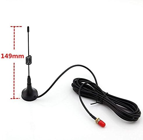 TengKo 400-470MHz Magnetic Vehicle Mounted UHF Vehicle-mounted walkie-talkie Radio Antenna 5W SMA-F for Kenwood BAOFENG Radio