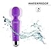 Lovely Wand Vibrator, Powerful Electric Personal Wand Massager for Women - Waterproof, Quiet, Wireless, Handheld - 20 Vibration Modes & 8 Speeds - Adult Female Sex Toy Massage (Purple)