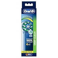 Oral-B Deep Clean Electric Toothbrush Replacement Heads, 5 Pack