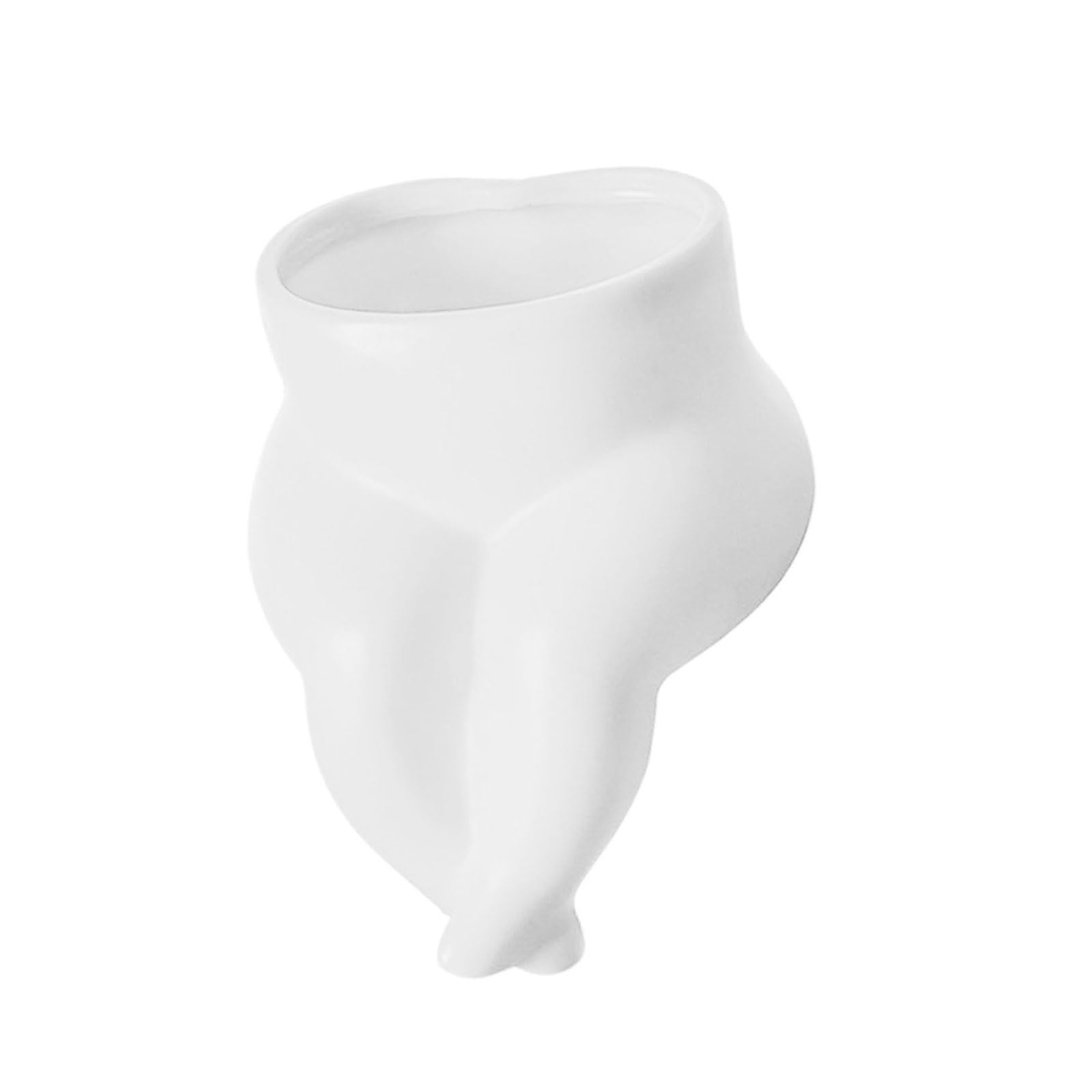 Resin Vases Plump Sculpture Pots Desktop Storage Living Room Bedroom Decoration Home Decoration Plump Vases
