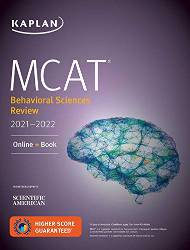 MCAT Behavioral Sciences Review 2021-2022: Online + Book (Kaplan Test Prep)