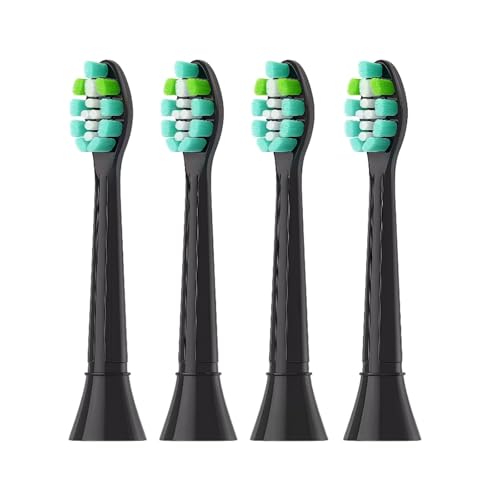 �d�����u���V�����p�u���V�w??�b�h�B��?�i Philips HX3250A/HX3260/HX3610/HX3650/HX6013/HX6024/HX6032/HX6073(Black C-092 x4)