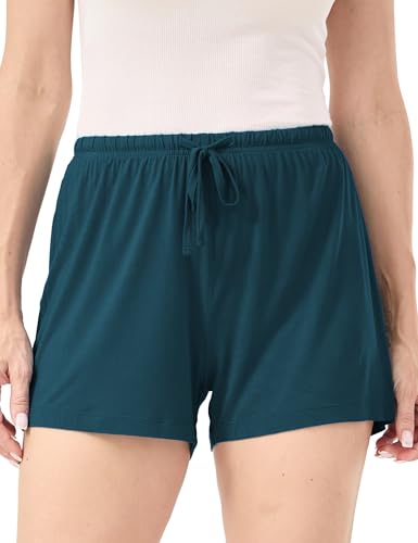 Image of GYS Women's Bamboo Viscose Cooling High Waisted Pajama Shorts