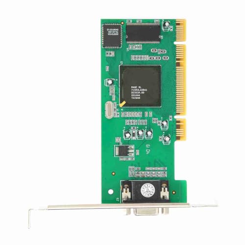Image of Graphics Card,VGA PCI 8MB 32Bit,Desktop,Computer Accessories,Multi Display,for ATI Rage XL,SDRAM,Metal + Printed Circuit Board,Graphics Video Card,pc Graphics Card