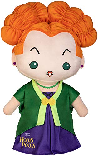 Gemmy Halloween Greeter Stylized Winifred Sanderson Hocus Pocus OPP Disney, Multicolored