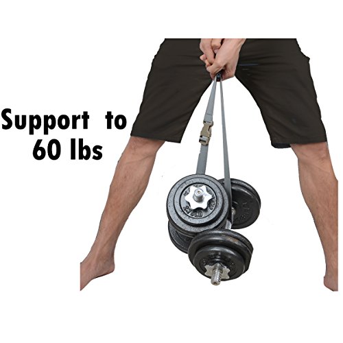 Xtacer Backpack Accessory Strap Luggage Straps Cover Strap Sleeping Bag Strap With Buckle (Tan - Release Buckle Straps (4-Pack)) #TOP3