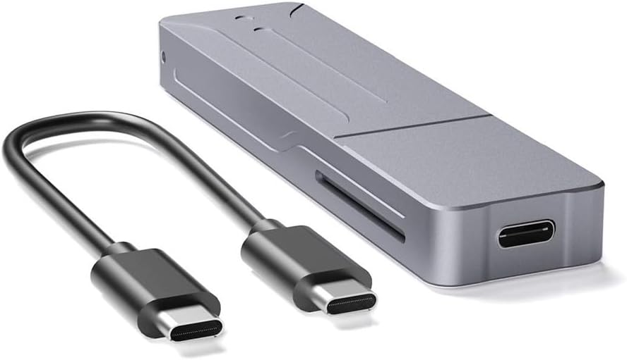 M. 2 Nvme Hard Drive Case Type-c Usb3.2 20g High-Speed M2 Solid-State SSD External Hard Drive Case