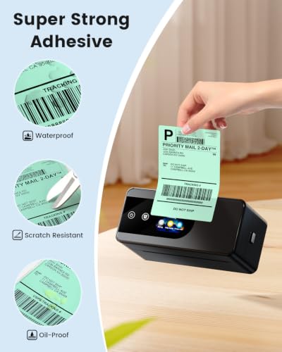 Image of Phomemo 4x6 Thermal Shipping Labels for Phomemo Shipping Label Printer