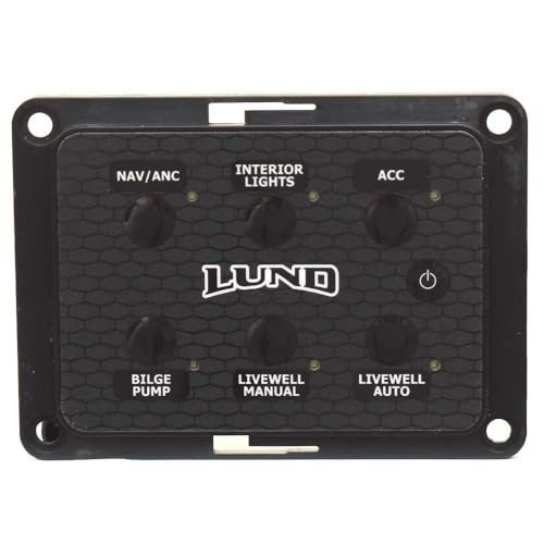 Lund Boat Switch Keypad Panel 81-229-0010-00 | CZone Lights/Livewell