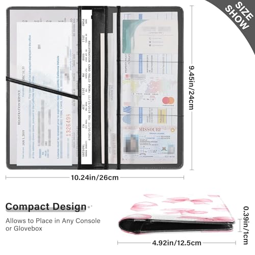 Organizador para Documentos Auto Piel PU miniatura 3