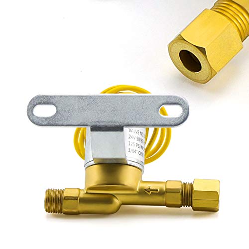 4040 Humidifier Solenoid Valve Replacement Part by AMI PARTS, 24V,Brass Made Humidifier Solenoid Valve,Replaces Models 400,500,600,700,600M, 558, 550A, 550, 568, 560A, 560, 700, 700M, 768, 760A, 760 - Thumbnail 4