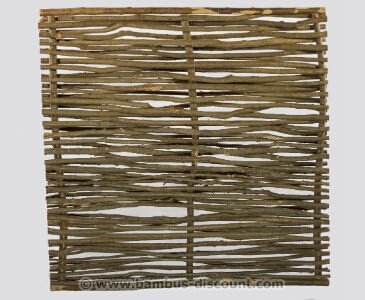 Haselnusszaun \"Laura\" mit 150 x 180cm - Sichtschutz Gartenzaun aus Haselnuss geflochten 1,5m x 1,8m Haselnusszaun \"Laura\" mit 150 x 180cm - Sichtschutz Gartenzaun aus Haselnuss geflochten 1,5m x 1,8m