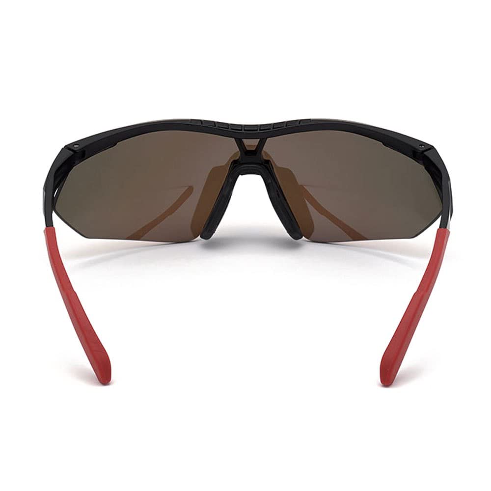 adidas Unisex Sp0016 etui na okulary, kolor czarny (Glossy Black), jeden rozmiar, czarny (Glossy Black), jeden rozmiar