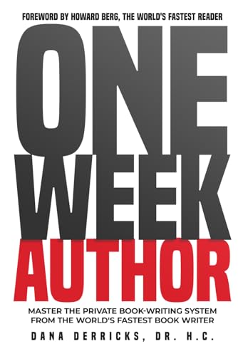 One Week Author: "Master The Private Book-Writing System From The World's Fastest Book Writer...” - image 1