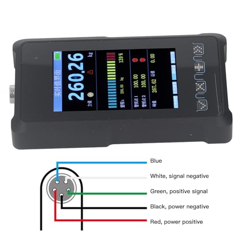 Jauge de force numérique 12800 Hz et étalonnage automatique pour test push-pull - 4