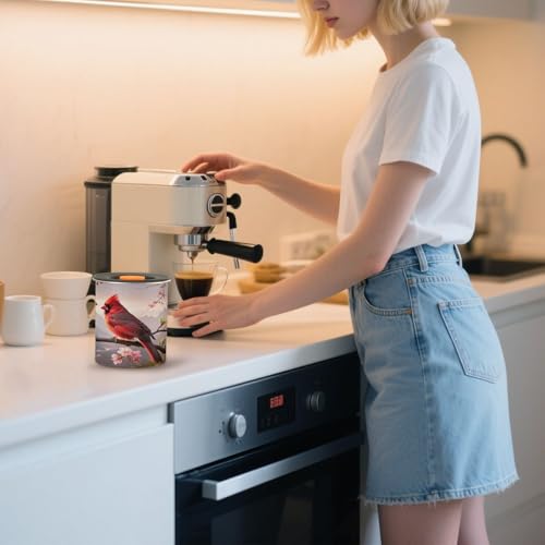 Contenedor de café hermético de acero inoxidable Kigai 17 oz miniatura 7